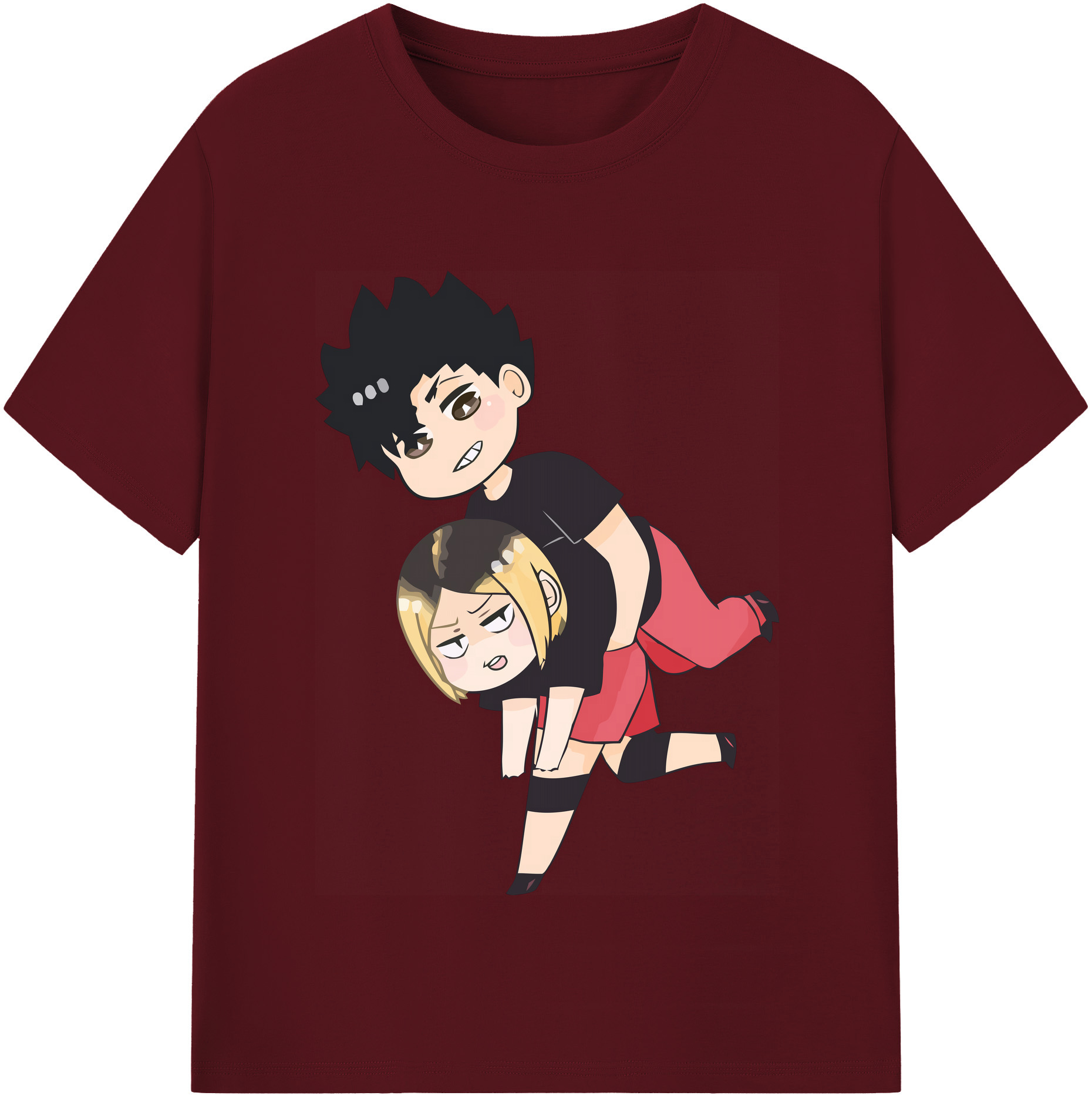 （画像用） ハイキュー!! Haikyu!! 綿100％半袖Tシャツ（フロントプリント）